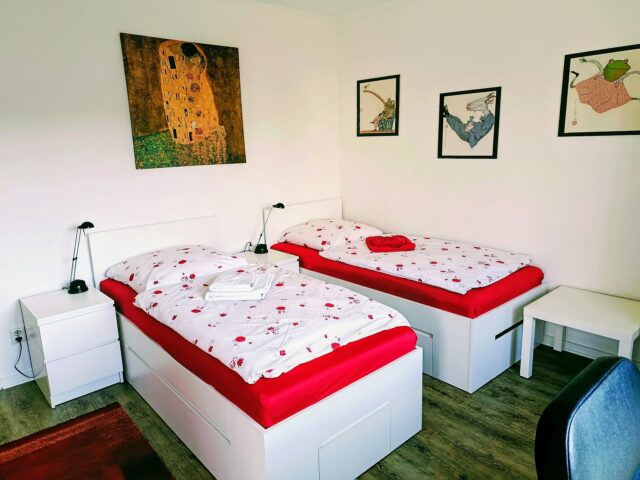 Südzimmer - Betten